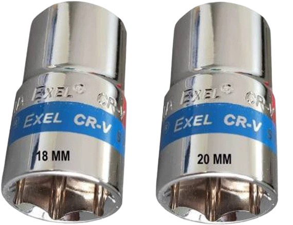 Socket 1/2" Square Drive - TAPARIA